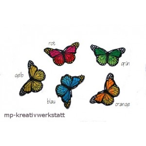 1 Stk Schmetterlingaufbügler - Farbwahl